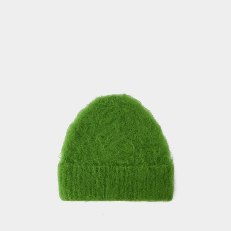 Kameo Beanie - Acne Studios - Wool - Green