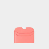 Elmas Large S Card Holder - Acne Studios - Leather - Electric Pink