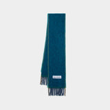 Solid Vally Scarf - Acne Studios - Wool - Blue