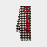 Veda Scarf - Acne Studios - Wool - Grey