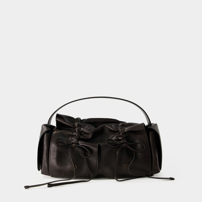 Atroska Hobo Bag - Acne Studios - Leather - Dark Brown