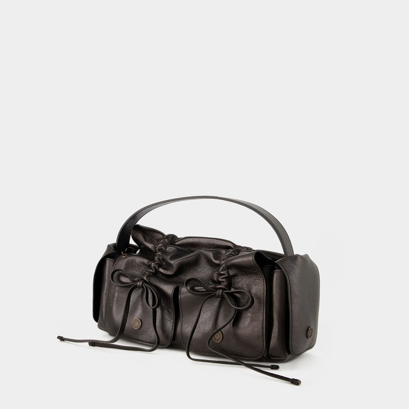 Atroska Hobo Bag - Acne Studios - Leather - Dark Brown