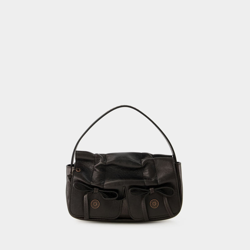 Atroska Micro Hobo Bag - Acne Studios - Leather - Dark Brown