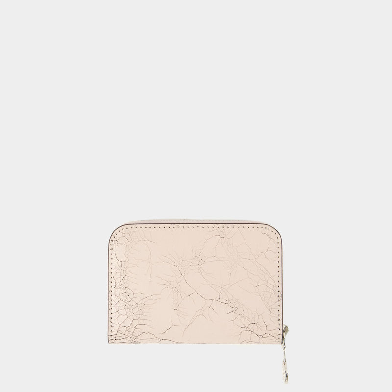 Acite Crackle Wallet - Acne Studios - Leather - Pastel Pink