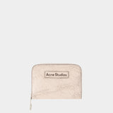 Acite Crackle Wallet - Acne Studios - Leather - Pastel Pink