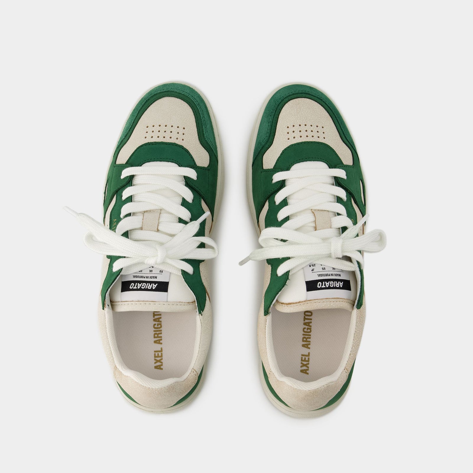 スニーカー Catfish Sneakers - Axel Arigato - White/Green Kale - Leathe 7330087394413_INSIDE_de3864ed6