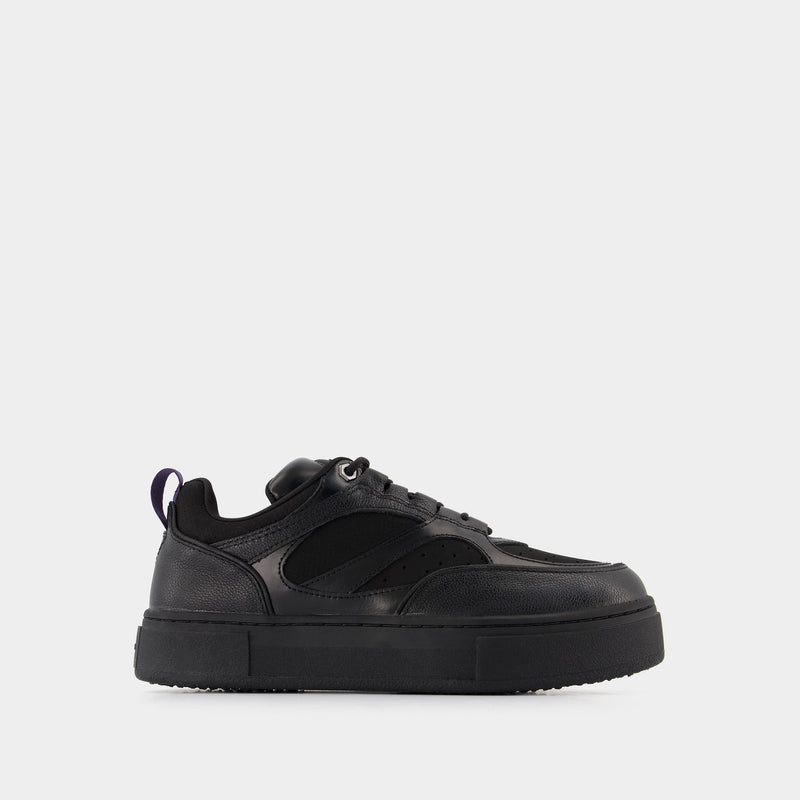 Sidney Sneakers in Black Leather