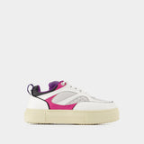 Sidney Sneakers in White Leather