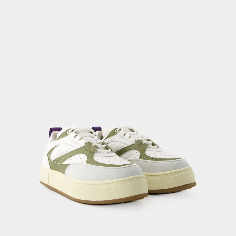 Sidney Vegan Olio Sneakers - Eytys - Synthetic Leather - White