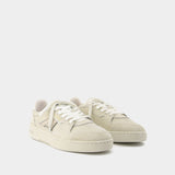 A-Dice Lo Sneakers in Beige Leather