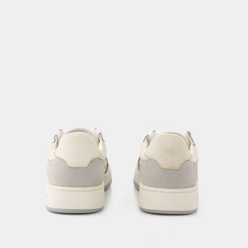Dice Lo Sneaker - Axel Arigato - Leather - White/Light Grey
