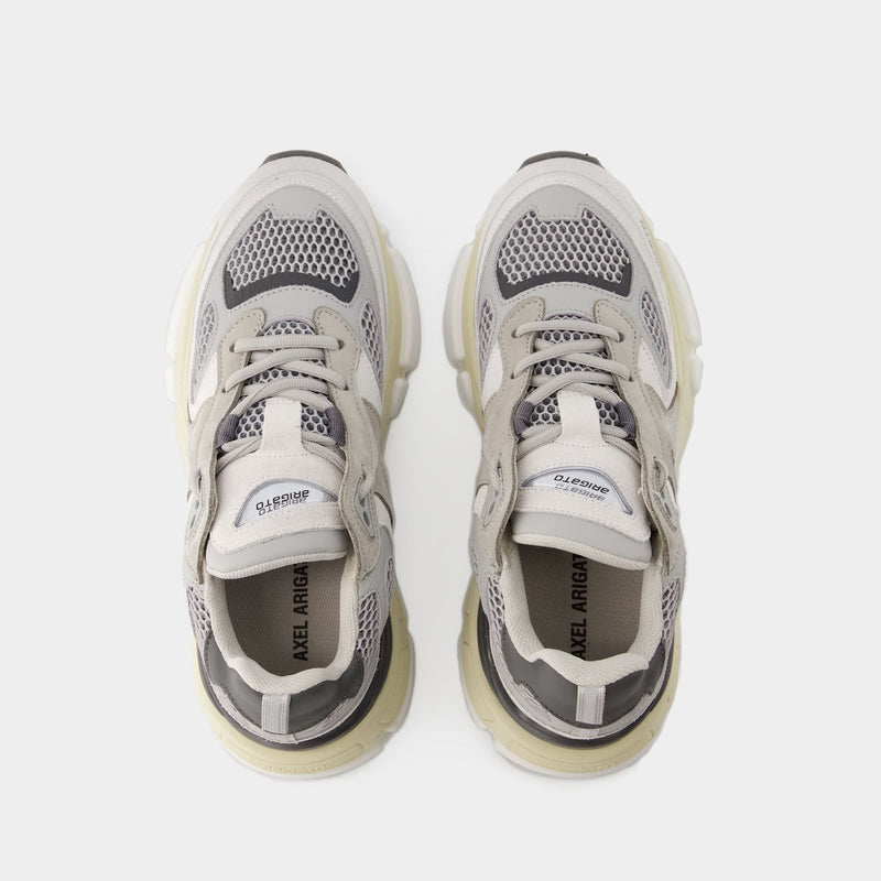 Ghost Runner Sneakers - Axel Arigato - Leather - Grey