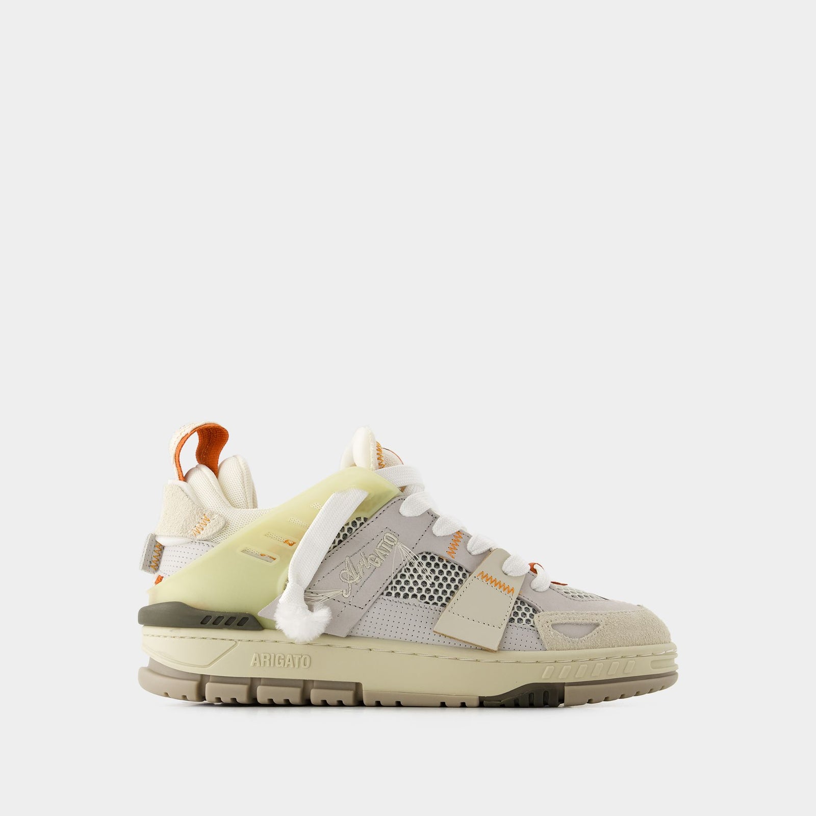 Area Patchwork Sneakers - Axel Arigato - Leather - Beige/White Area Patchwork Sneakers - Axel Arigato - Leather - Beige/White