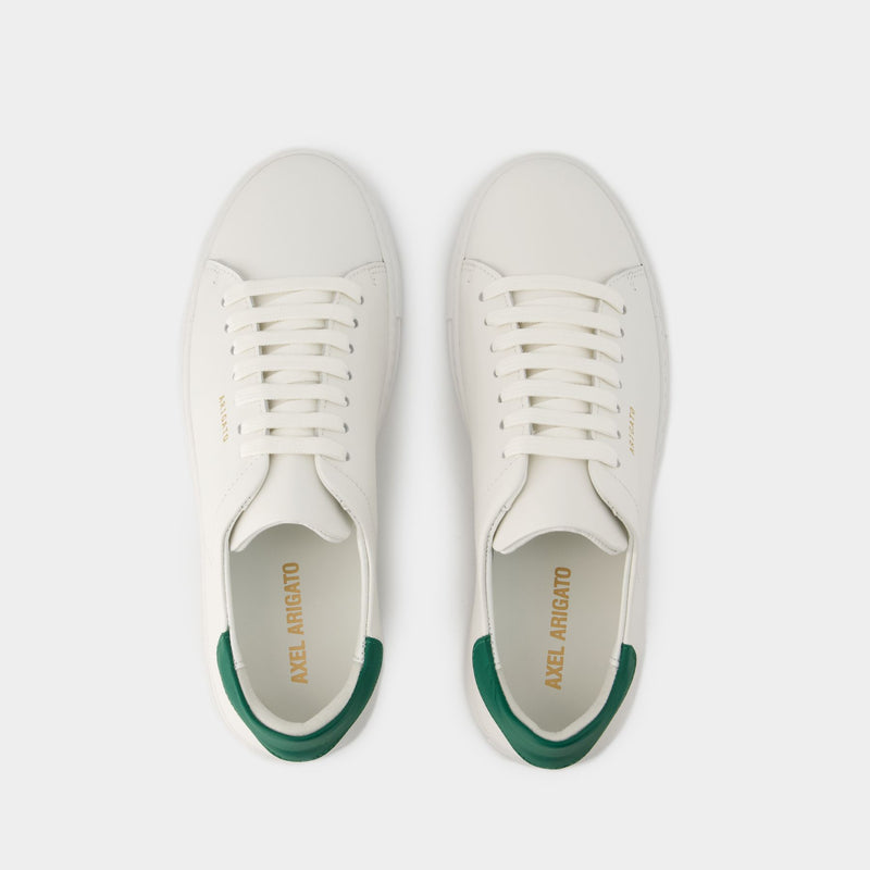 Clean 90 Sneakers - Axel Arigato - Leather - White/Green