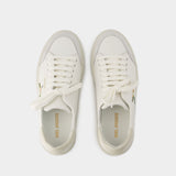Clean 90 Bee Bird Sneakers - Axel Arigato - Leather - White/Cremino
