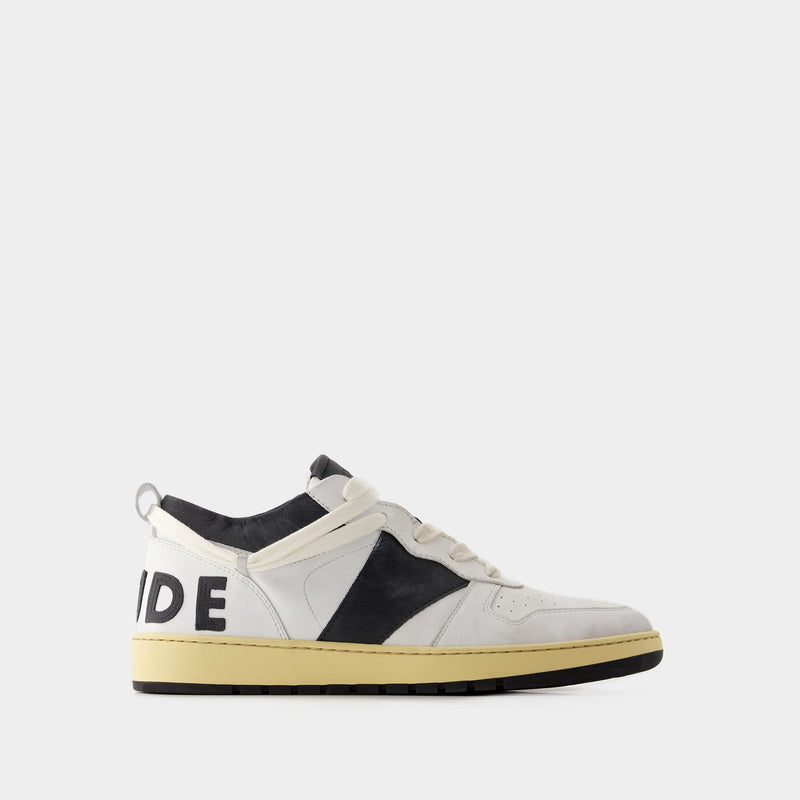 Rhecess Low Sneakers - Rhude - Leather - White/Black