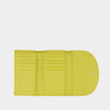 Hana Compact  Wallet - See By Chloe -  Retro Yellow - Leather