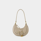 Hana Hobo Bag - See By Chloé - Leather - Cement Beige