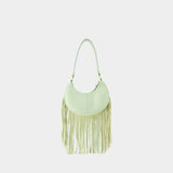 Hana Hobo Shoulder Bag- See By Chloé - Leather - Pastel Green