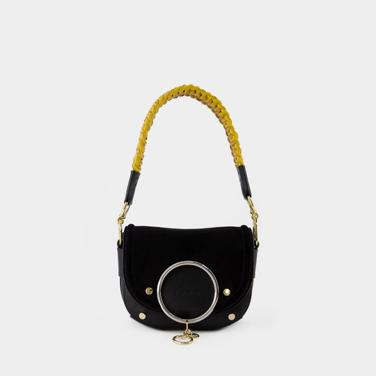 Mara Shoulder Bag- See By Chloé - Leather - Black