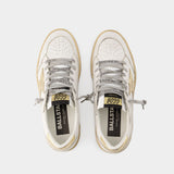 Ballstar Sneakers - Golden Goose - Leather - White