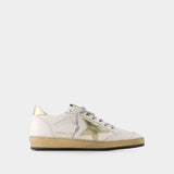 Ballstar Sneakers - Golden Goose - Leather - White