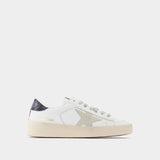 Stardan Sneakers in White Leather