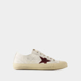 V-Star 2 Sneakers - Golden Goose - Leather - White/ Red