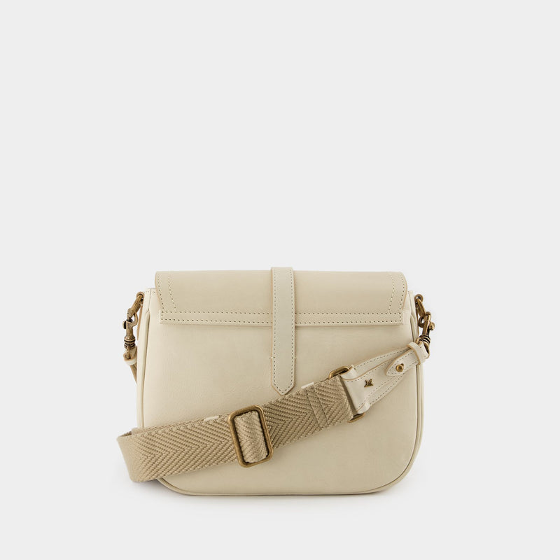 Francis Hobo Bag - Golden Goose -  Porcelaine - Leather