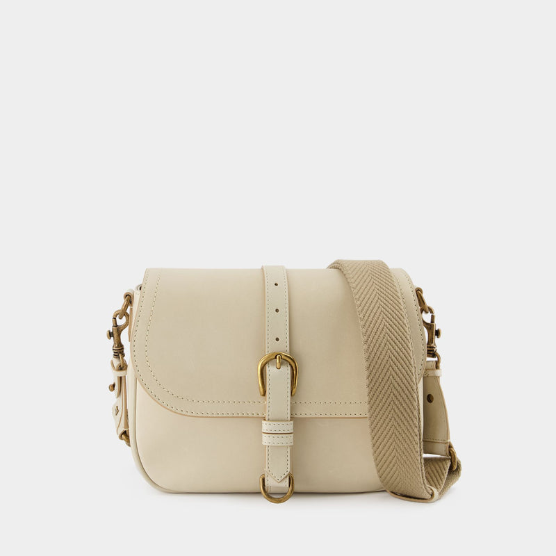 Francis Hobo Bag - Golden Goose -  Porcelaine - Leather