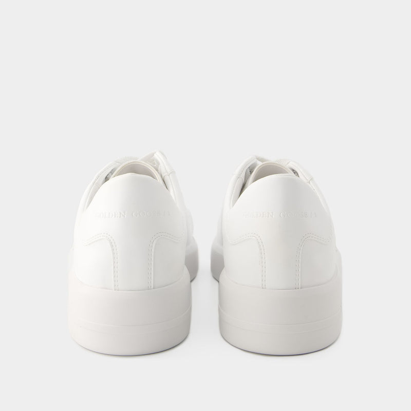 Pure Star Sneakers - Golden Goose - Leather - Optic White