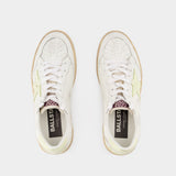 Ball Star Sneakers - Golden Goose -  Light Yellow/White - Leather