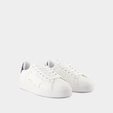 Pure Star Sneakers - Golden Goose - Leather - White/Blue