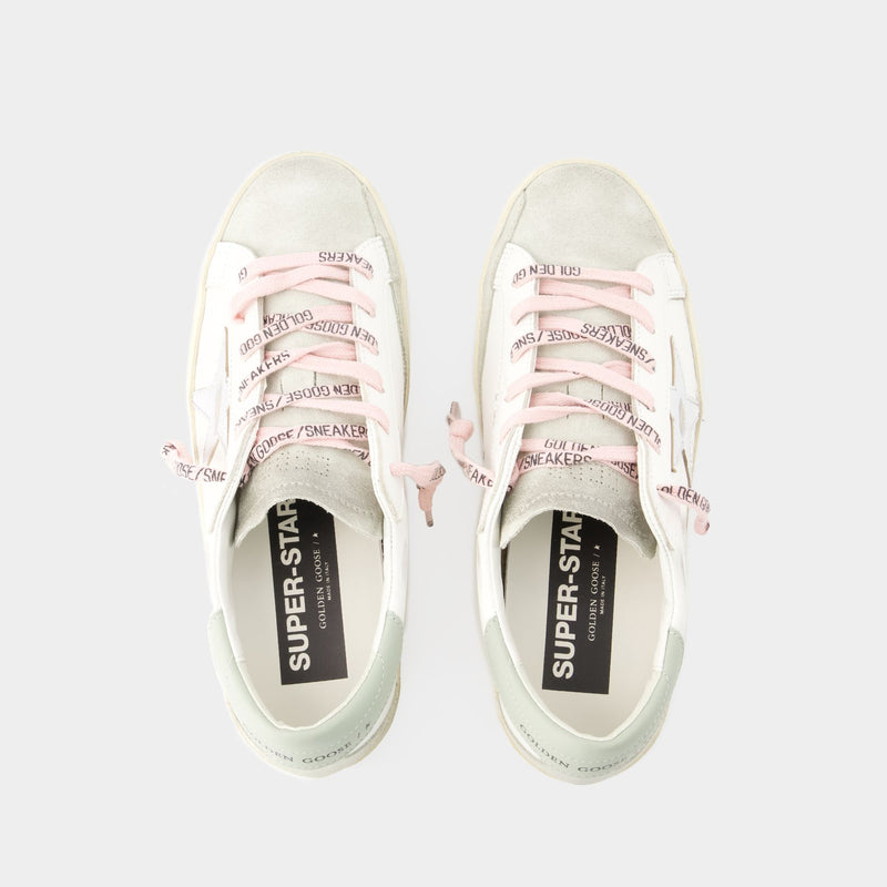 Super-Star Sneakers - Golden Goose - Leather - White