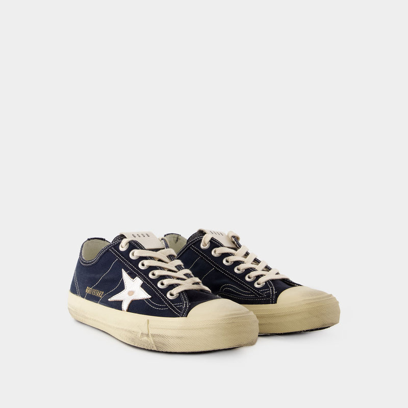 V-Star Sneakers Golden Goose Leather Blue