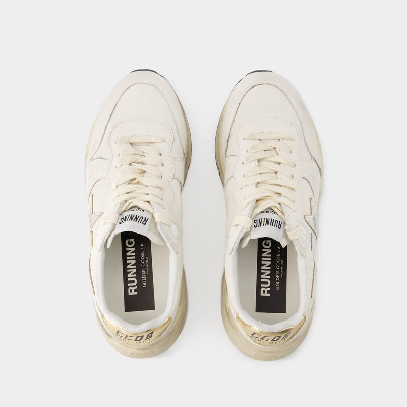 Running Sneakers - Golden Goose - Leather - White