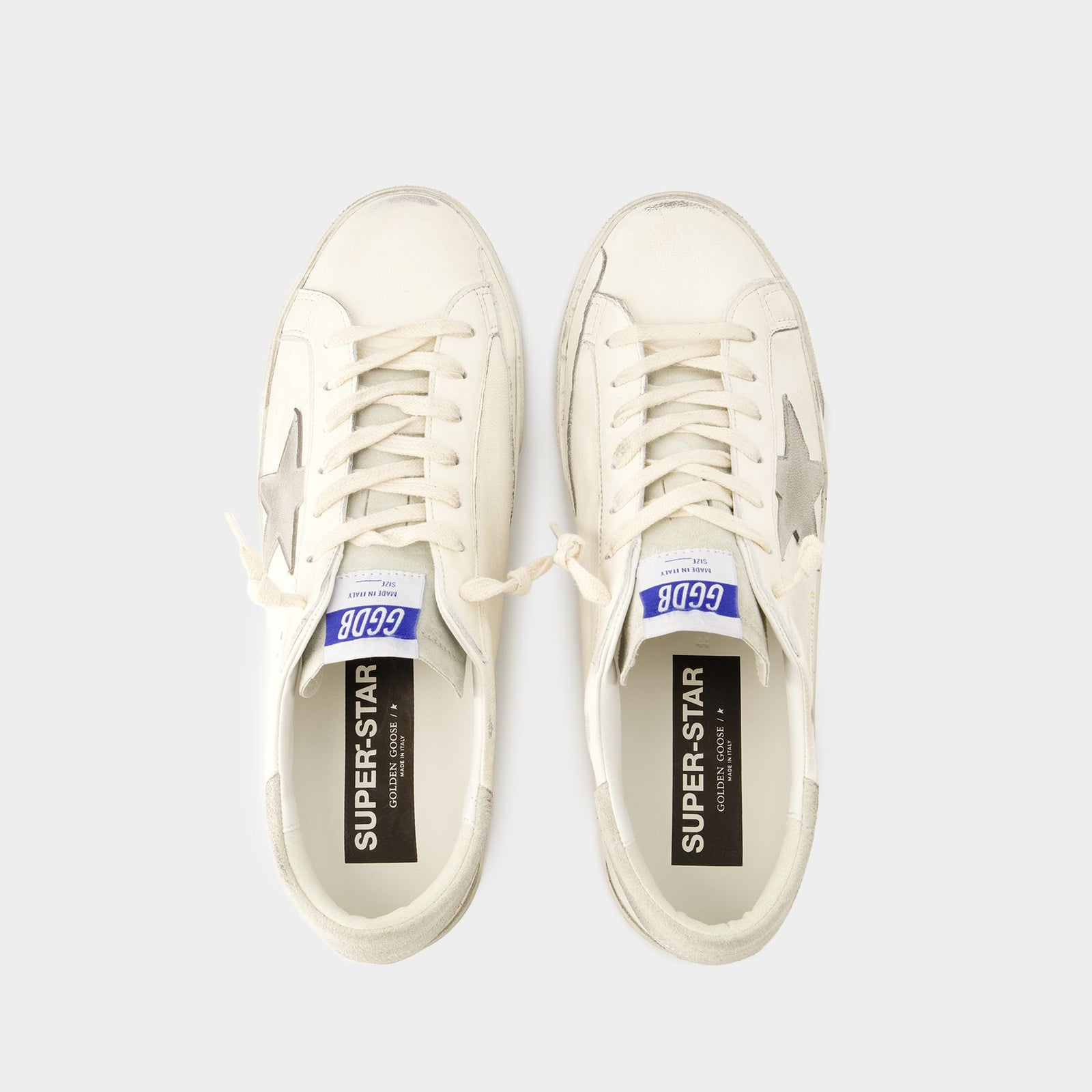Super Star Sneakers Golden Goose Deluxe Brand Leather White