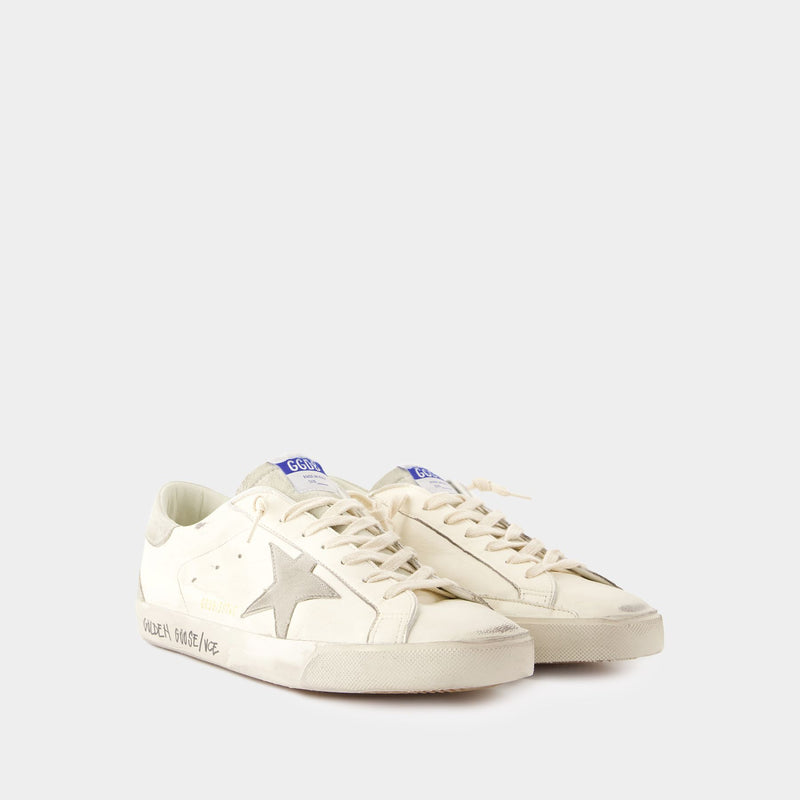 Super Star Sneakers - Golden Goose Deluxe Brand - Leather - White