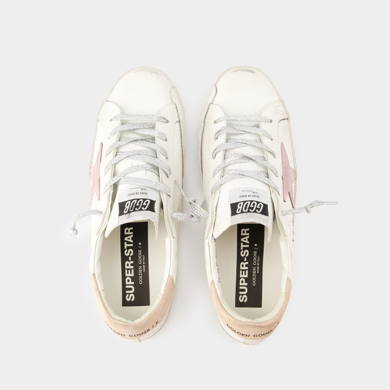 Super Star Sneakers - Golden Goose Deluxe Brand - Leather - White