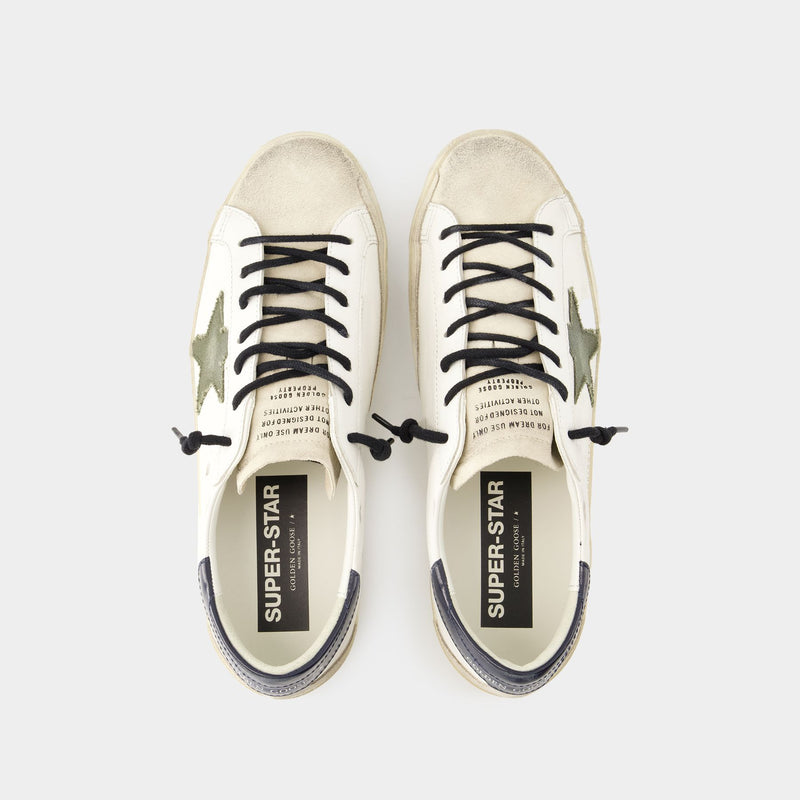 Super Star Sneakers - Golden Goose Deluxe Brand - Leather - White