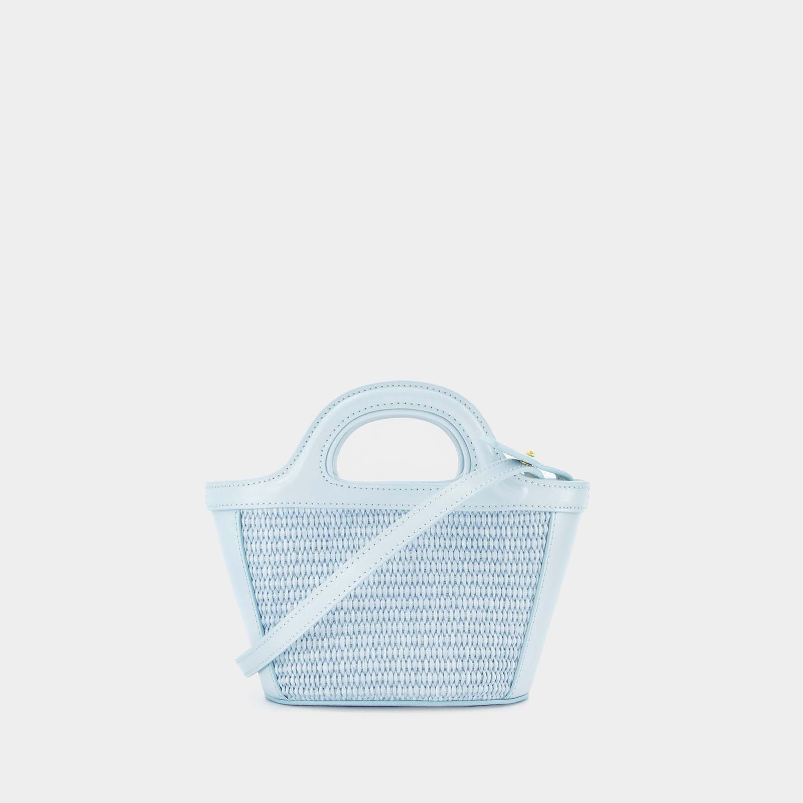 ★TOUT Y EST★ TRIANGLE MICRO BAG BLUE FNSMN02BLF Prada Mini Crystal Triangle Shoulder Bag - Bergdorf Goodman