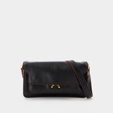 Trunk Soft Ew Crossbody - Marni - Black - Leather