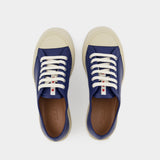 Pablo Lace-Up Sneakers - Marni - Blue - Leather