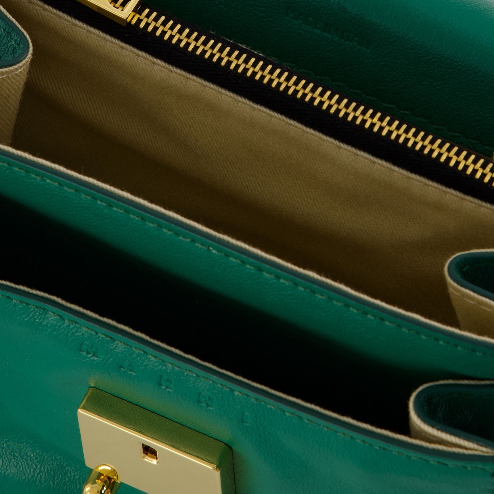 ショルダーバッグ・ポシェット MARNI Women Shoulder Bags SBMP0251U0 0058 GREEN Deep green leather Dot small hobo bag | Marni