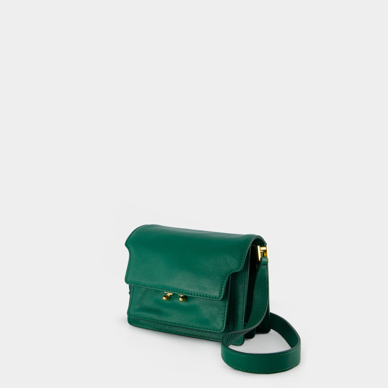 Marni Trunk Shoulder Bag - Green
