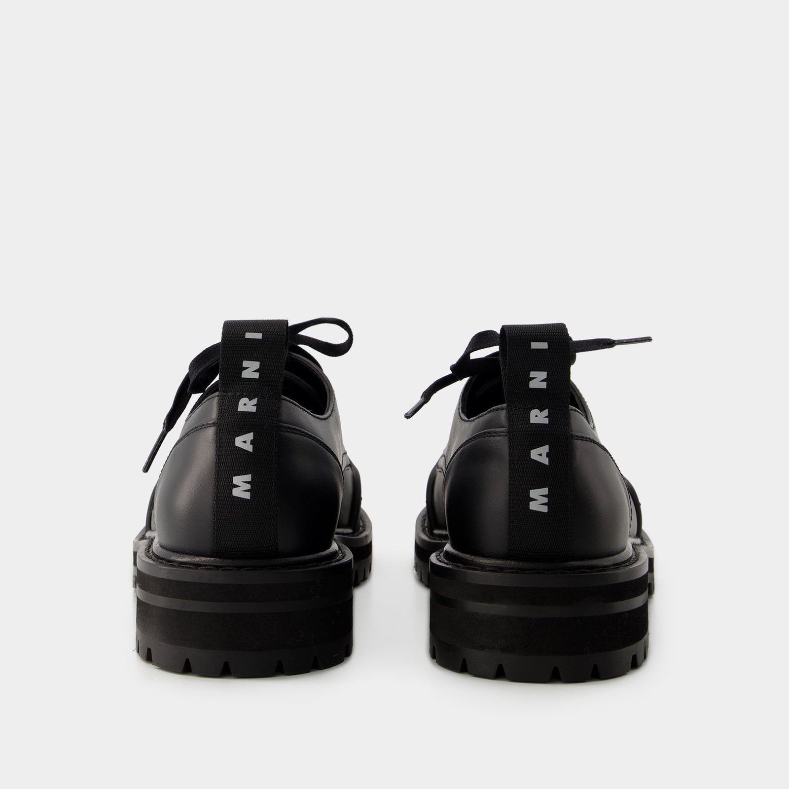 Dada Derbies - Marni - Leather - Black