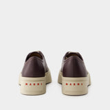 Pablo Sneakers - Marni - Leather - Cacao