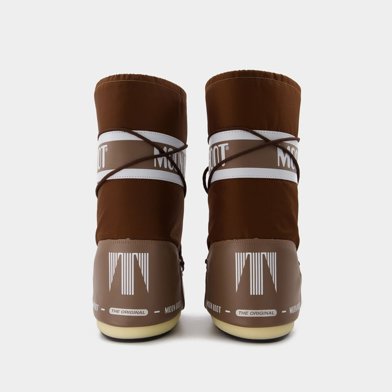 Moon Boot Icon Nylon in Brown