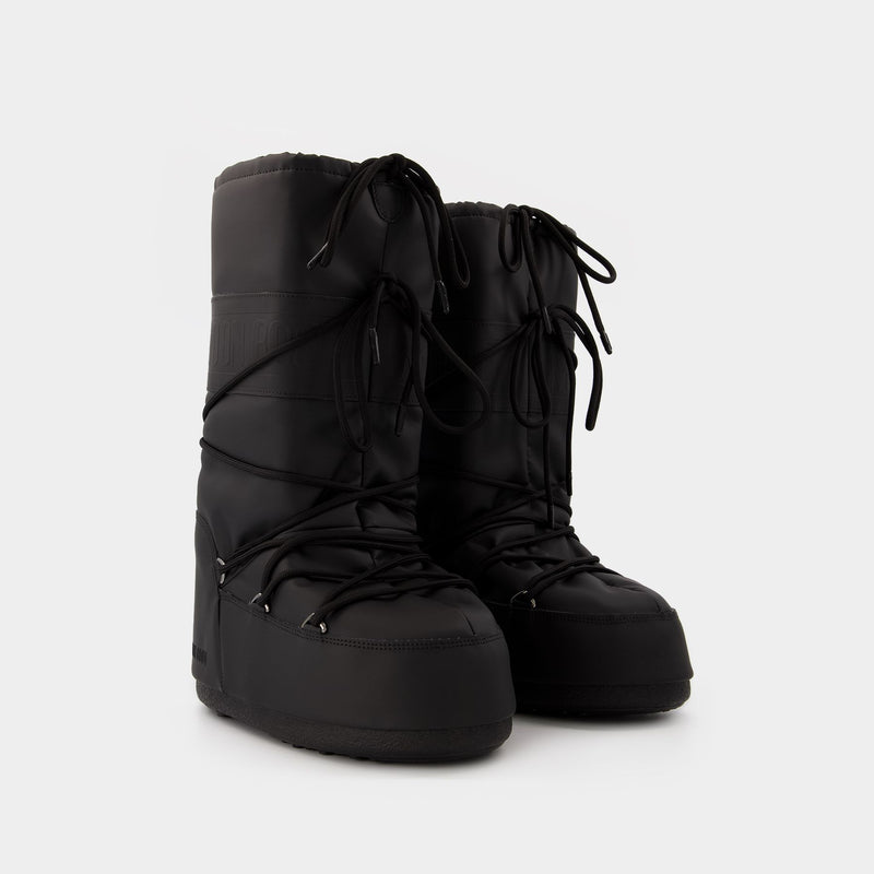 Moon Boot Icon Rubber in Black