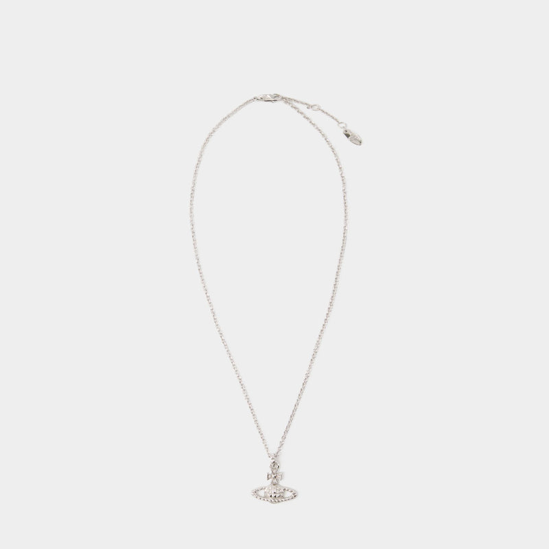Mayfair Bas Relief Necklace - Vivienne Westwood - Brass - Silver
